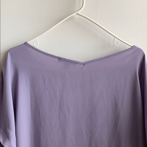 Lavender, V-Neck Blouse! - Picture 4 of 5